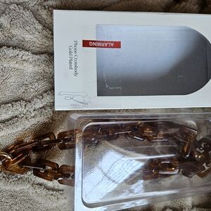 NEW TORTOISE SHELL Phone Crossbody Chain